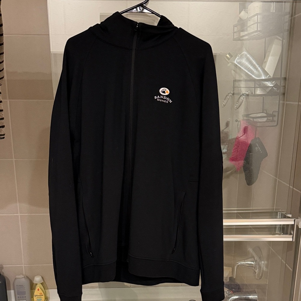 Lululemon full zipper hoodie “Bandon Dunes” logo. XXL